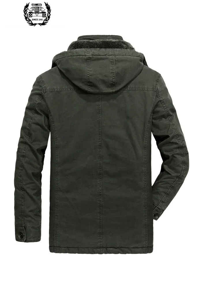 Новая Осенняя зимняя верхняя одежда флисовые куртки 7XL 8XL Мужское пальто с карманами и капюшоном размера плюс повседневные парки и пуховики