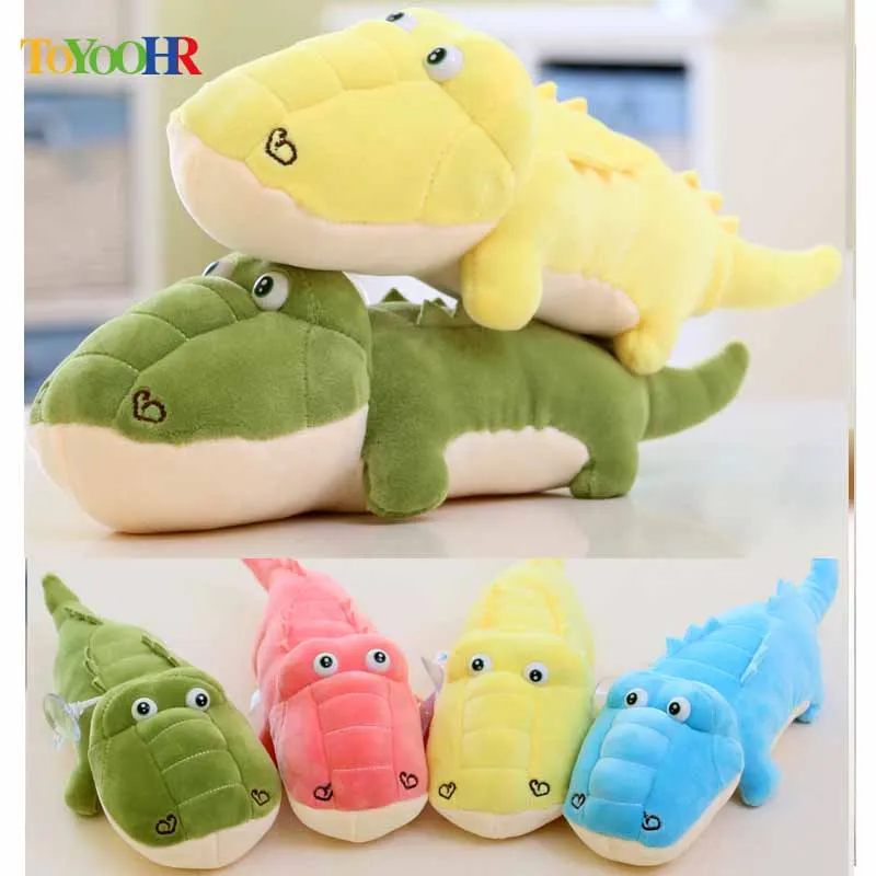 Ecrocodile плюшевые игрушки 23 см мягкие животных мультфильм Подушка прекрасный