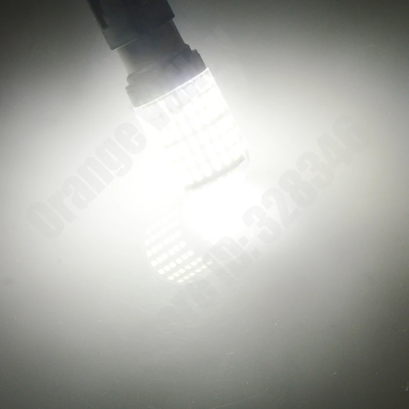 2 шт. 1156 BA15S P21W Автомобильный светодиодный светильник 3014 144smd Canbus Нет ошибок для