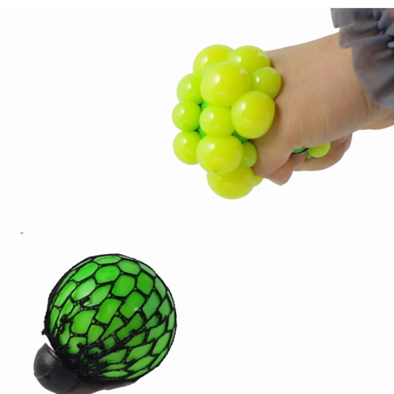 Смешной антистресс toys5 см снятие лица Виноградный Шар аутизм настроение сжимание