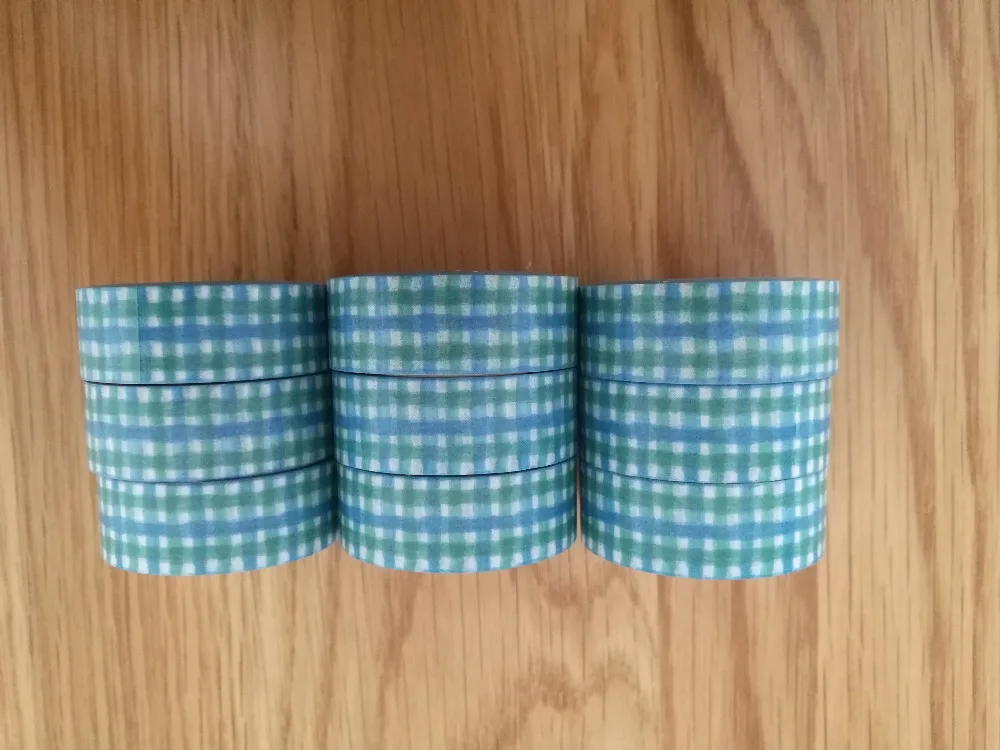 1 5 см синяя сетка клейкая лента для скрапбукинга DIY ремесло липкая деко