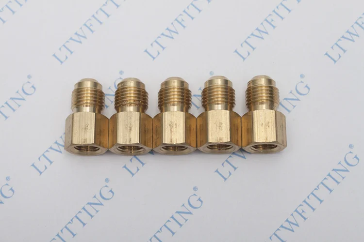 LTWFITTING латунный раструб 5/16 дюйма OD x 1/8 Женский NPT соединитель трубчатый фитинг |