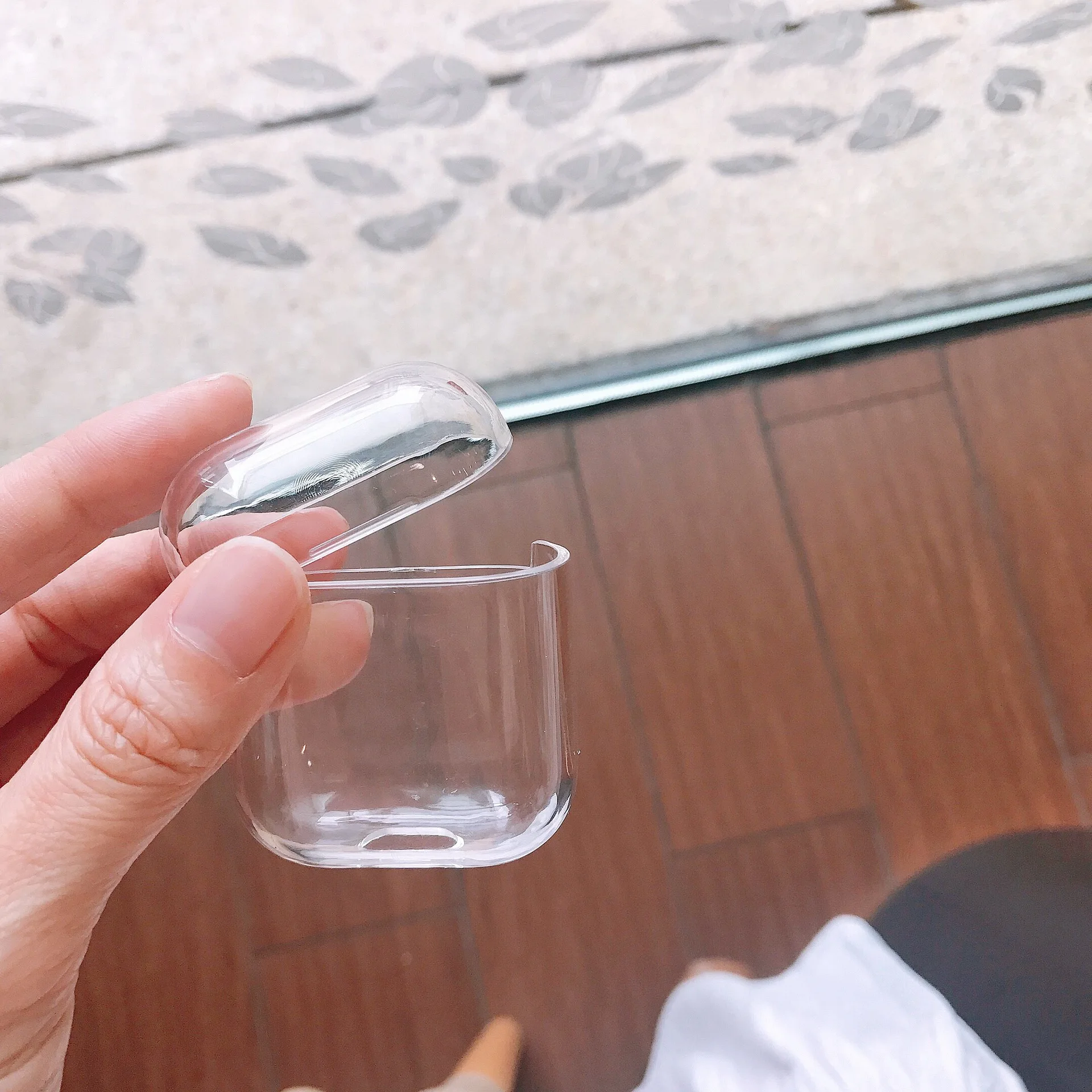 Прозрачный защитный чехол для Apple air pods беспроводных наушников аксессуары airpods