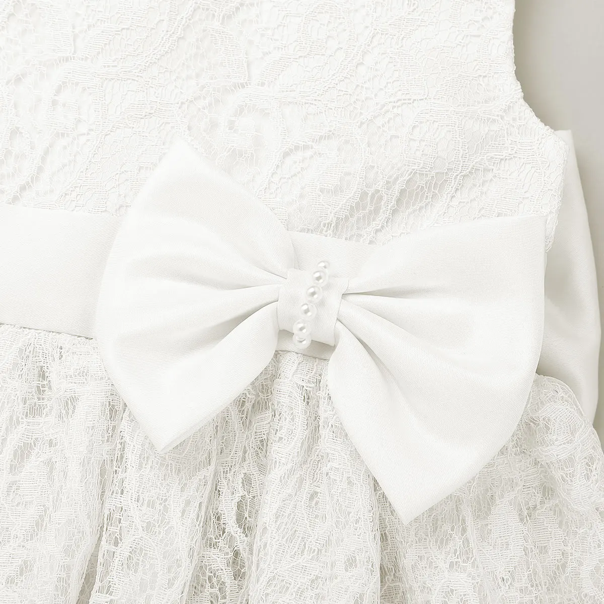 Infantil/Одежда для маленьких девочек Vestido de festa Bebe кружевное платье с бантом и