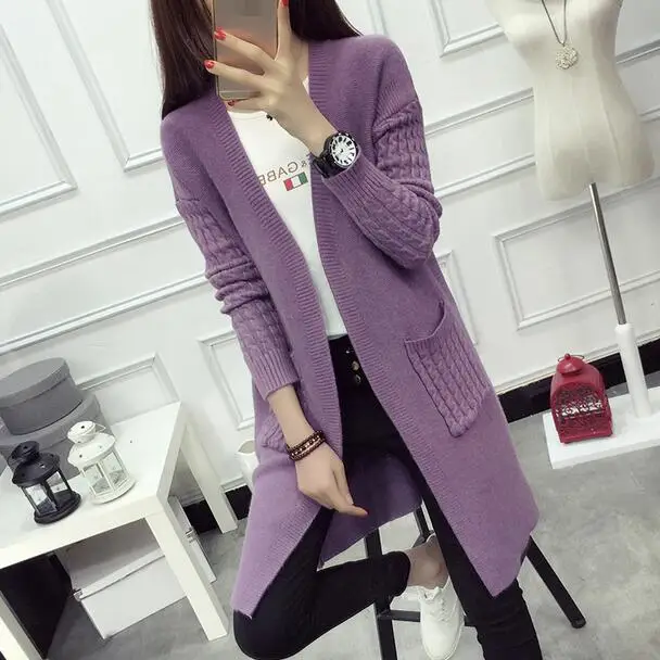2020 женский шерстяной свитер кардиган кашемировый вязаный плюс размер пальто