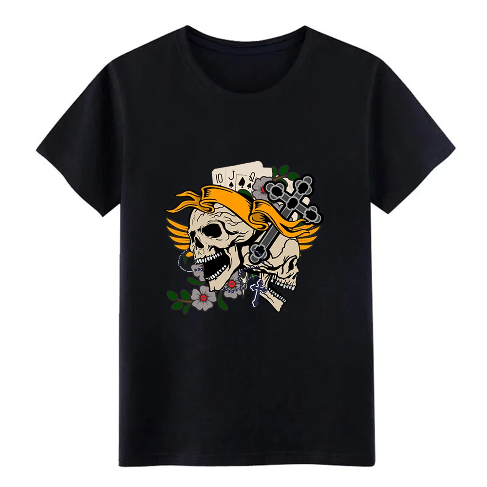 Men's Old School Tattoo t shirt designer 100% cotton S-XXXL Normal Interesting fashion Spring Autumn Outfit | Мужская одежда