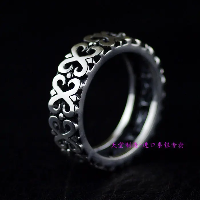 Новинка модные ювелирные украшения кольца из чистого серебра s925 для любви с