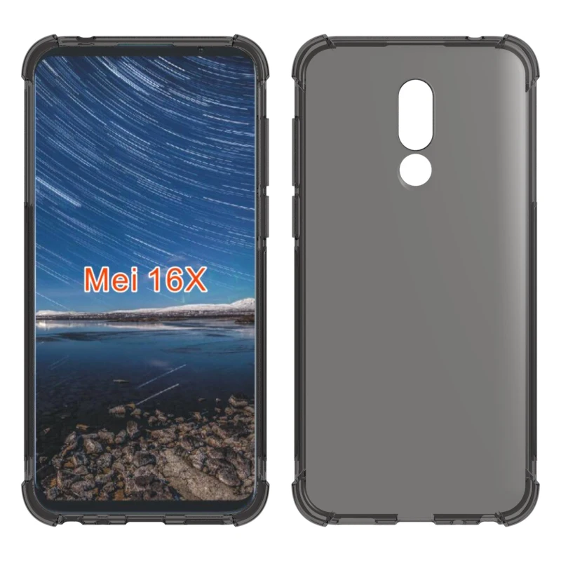 Брендовый противоударный мягкий чехол из ТПУ для Meizu 16X защитный чехол|Бамперы| |