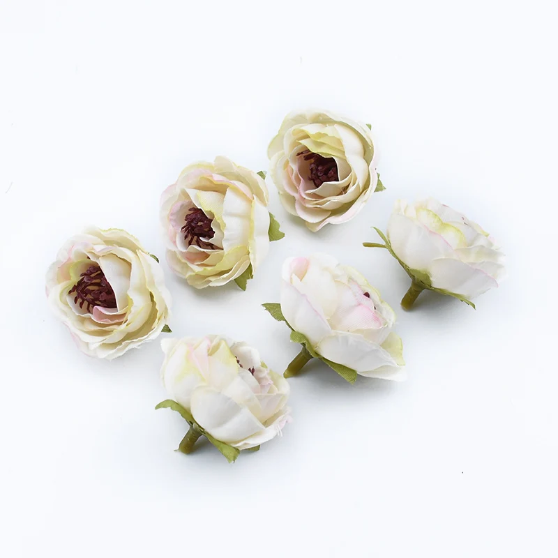 5pcs Autumn decoration diy christmas Garlands silk rose fake plants home wedding bridal accessories clearance artificial flowers