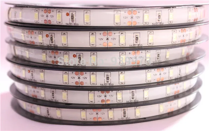 Супер яркая светодиодная лента S609 5630 Luminaria высокой мощности 300 светодиодов 5 м