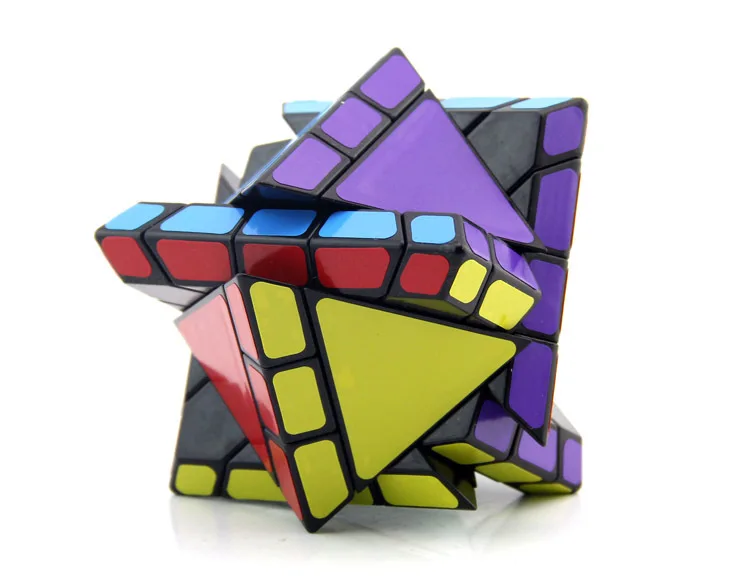 WitEden Octahedral mixup II Plus Cube Black Speed cubing для коллекционеров X'mas gift Brithday Cubexyz | Игрушки и