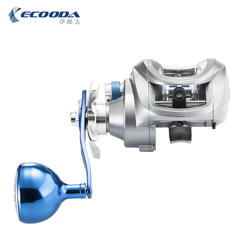 Катушка для заброса приманки Ecooda FENIX 100 9 + 1 шарикоподшипников круглая Для