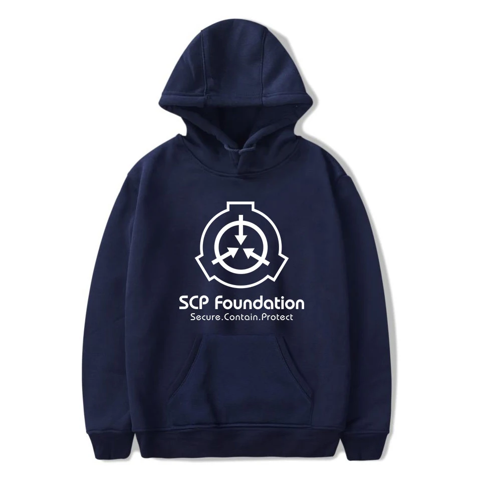 Scp Foundation Последняя мода повседневная толстовка с капюшоном крутая Harajuku с круглым вырезом Мужская Женская нейтральная рубашка толстовка с капюшоном