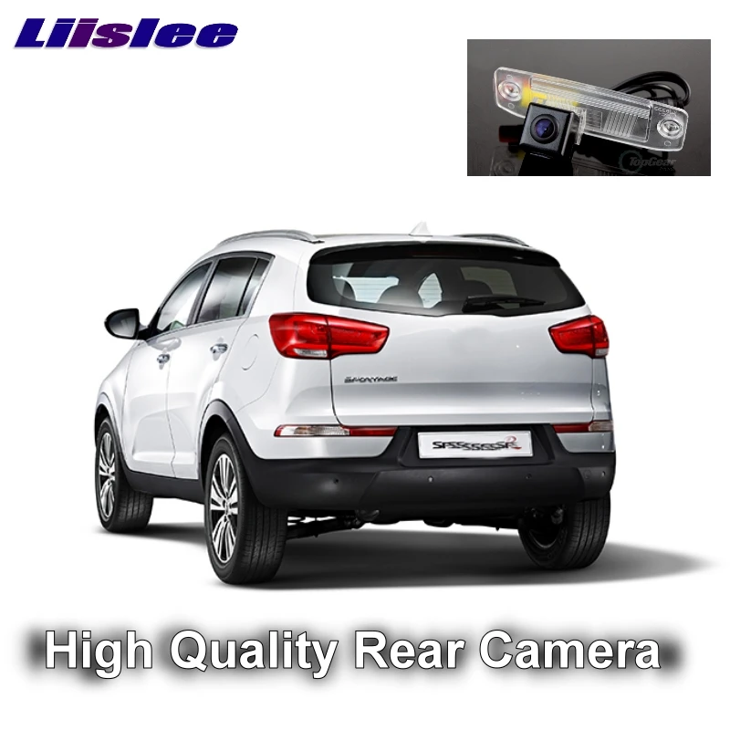 

Автомобильная камера заднего вида для KIA Sportage R 2011 ~ 2015 Ultra LiisLee, HD, ПЗС + RCA