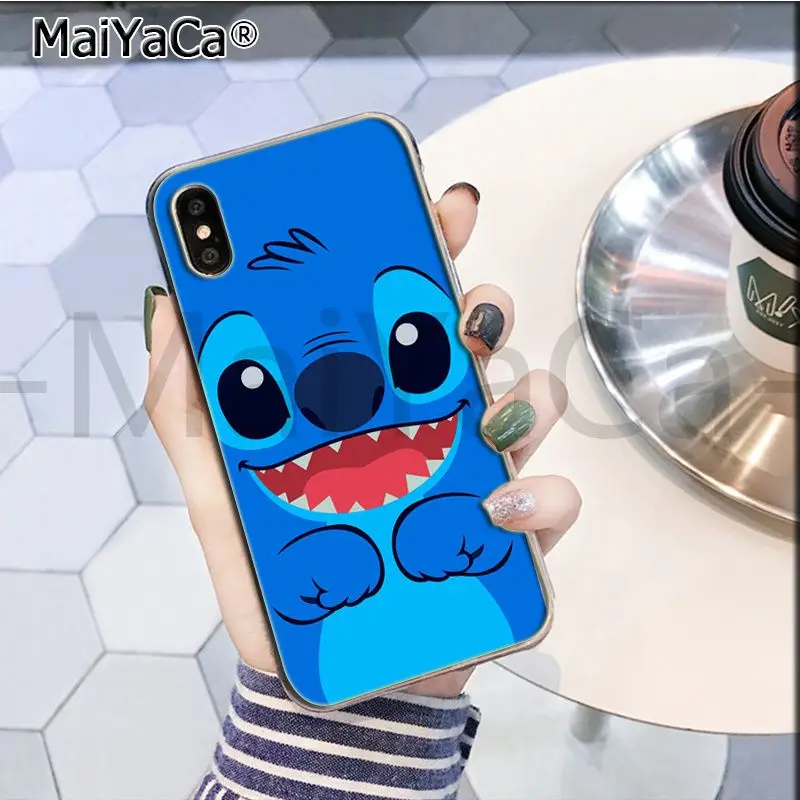 MaiYaCa милый мультфильм Лило Ститч Новое поступление Мода на продажу чехол для телефона для iphone 11 pro 8 7 66S Plus X 10 55S SE XR XS MAX