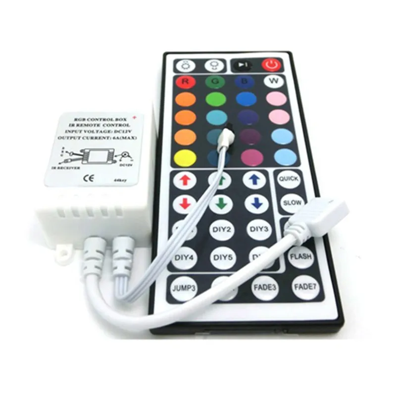 20M RGB LED Strip SMD 5050 600LEDs 30LED/M Flexible KIT Non Waterproof 44key Remote Controller 12V 10A Power Adapter | Освещение
