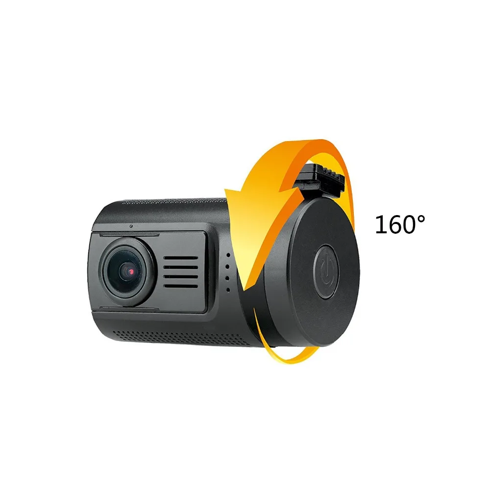 Автомобильный видеорегистратор Mini 0806 Dash камера 1080P CPL фильтр с двумя объективами