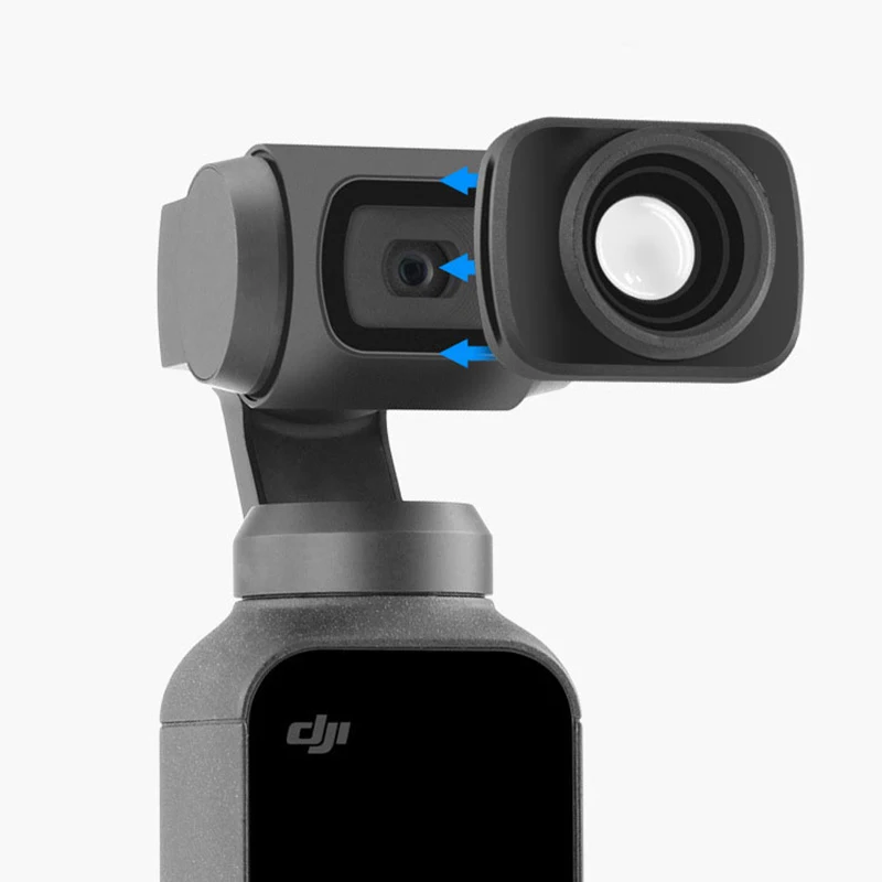 Мини портативный карманный широкоугольный объектив OSMO для камеры DJI Карманный карданный подвес аксессуары