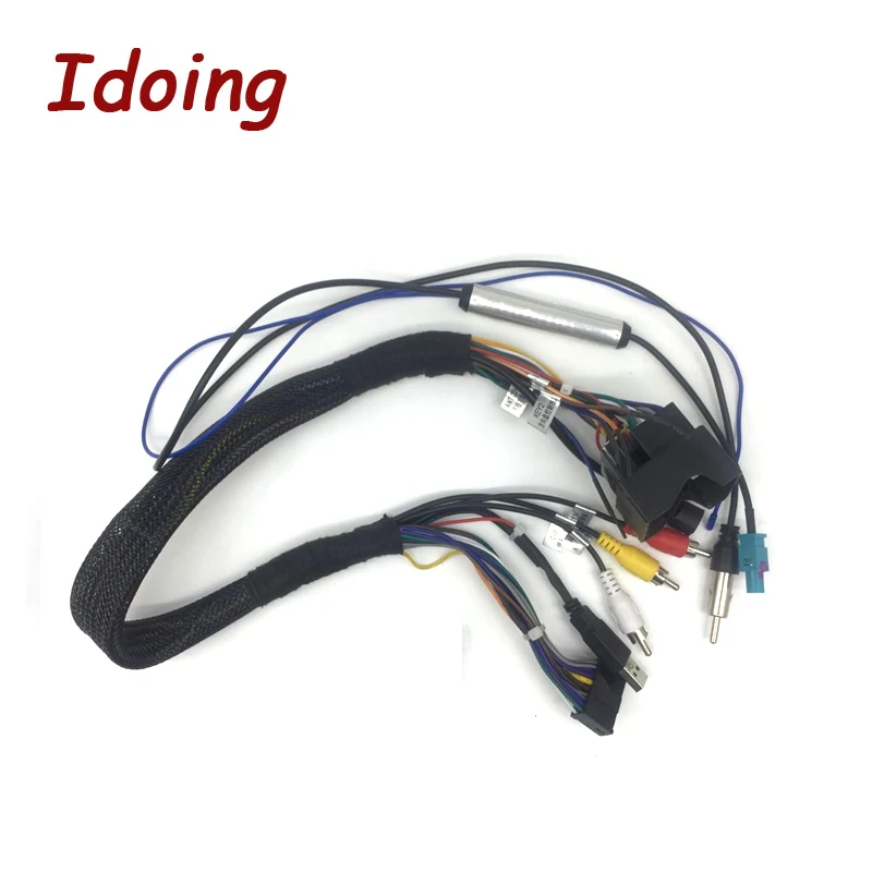 

Переходник для автомобильного стерео аудио CD/DVD Idoing, удлинитель для VW
