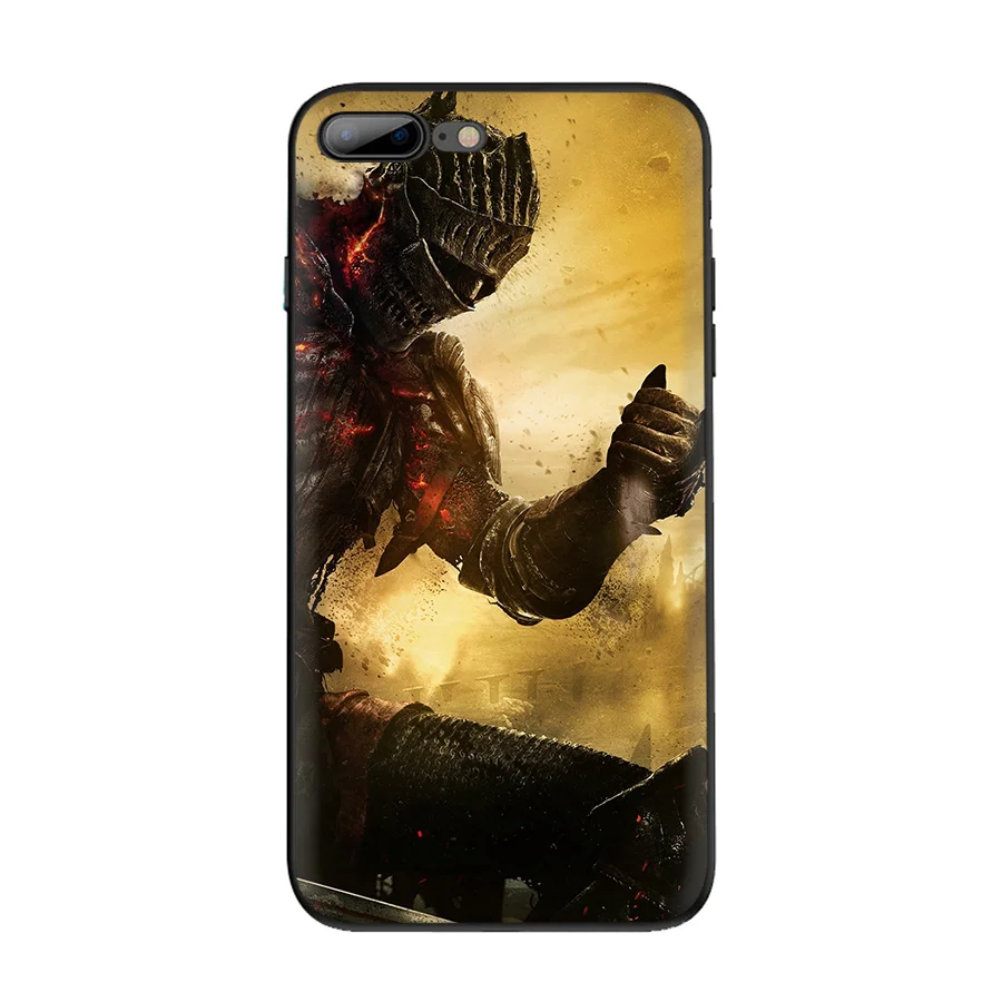 B1 Чехол для телефона Dark Souls Club из ТПУ для iPhone 6, 6s, 7, 8 Plus, iPhone 11 Pro, X, XR, XS, Max, XR, SE, 5, 5S, SE, защитный чехол - Цвет: B1