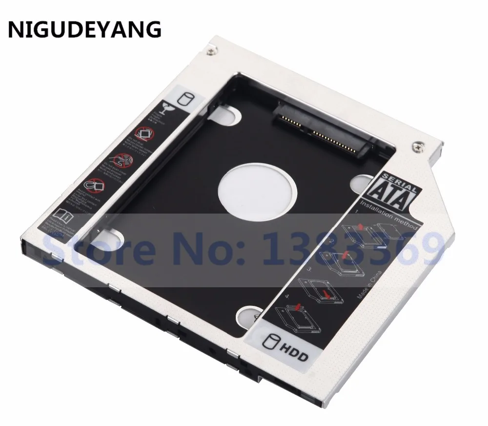 NIGUDEYANG 2nd SATA жесткий диск HDD SSD Caddy адаптер для PACKARD BELL EASYNOTE TE69BM TE69KB TE69CX swap UJ8D2Q DVD