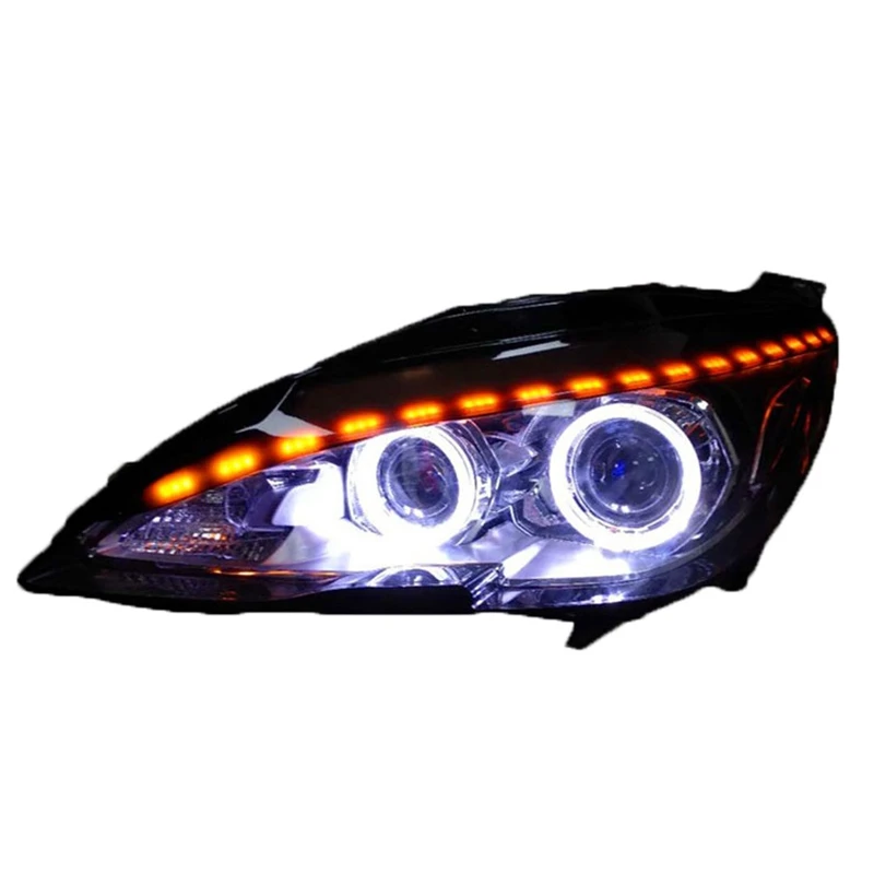 Cob боковые поворотные сигналы Drl части в сборе лампы светодиодные Automovil дневные