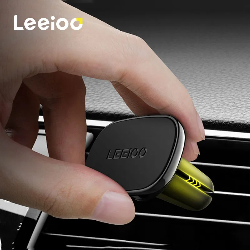 LEEIOO Автомобильный держатель для телефона Магнитная подставка мобильного