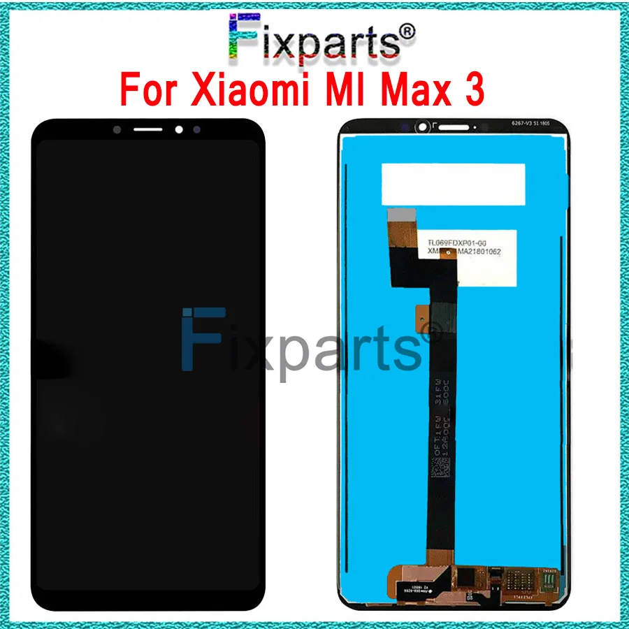 Новинка 2018 ЖК дисплей и сенсорный экран для Xiaomi Mi Max 3 дигитайзер 6 9 дюйма Max3 MI