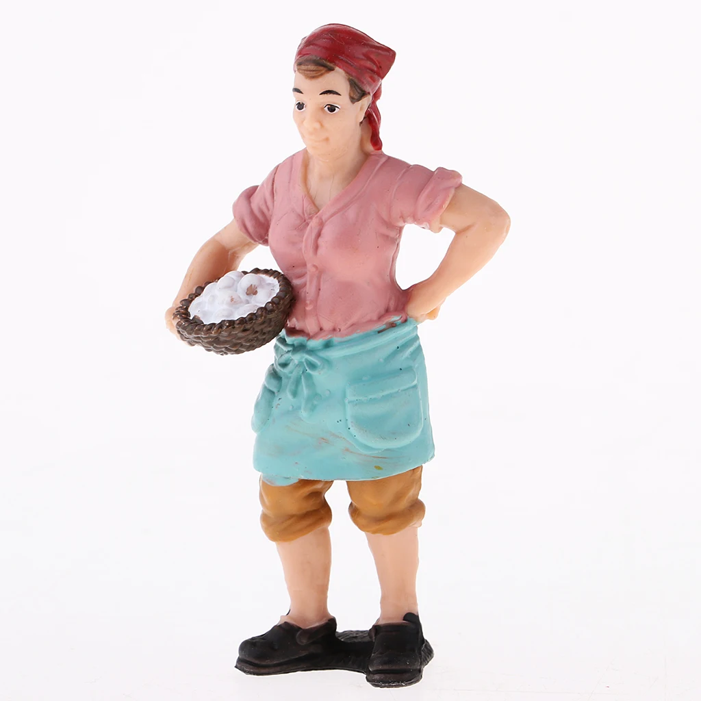 Игрушечная Мини-Ферма HO Scale игрушечная мини-игрушка для маленьких людей | Игрушки