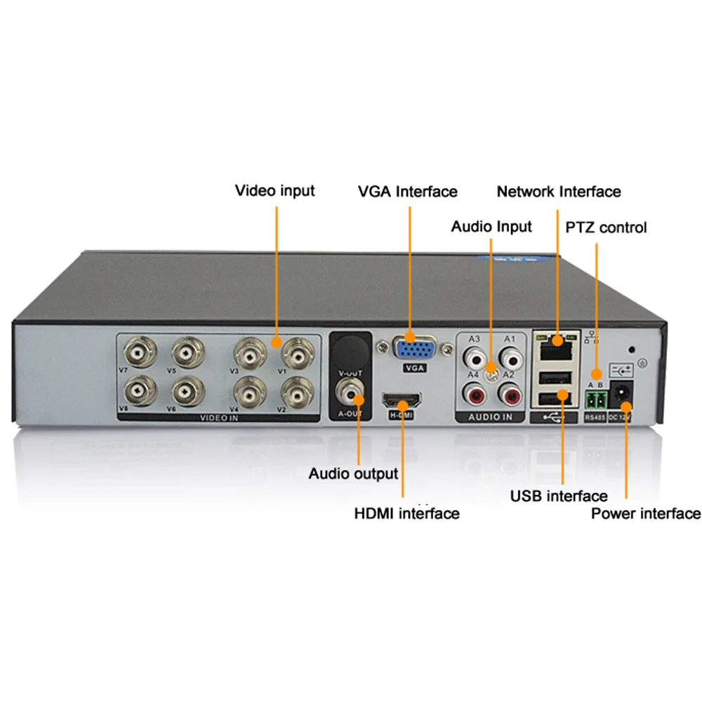 8CH видеонаблюдения Камера Системы HD 4MP AHD DVR 8 шт. 4.0MP Открытый Купол CCTV канальный