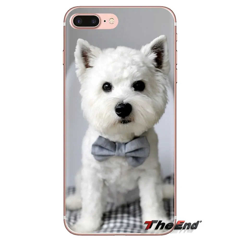 Чехлы из прозрачного мягкого материала для iPod Touch, Apple iPhone 4 4S 5 5S SE 5C 6 6S 7 8 X XR XS Plus MAX с изображением щенков породы ши-тцу.