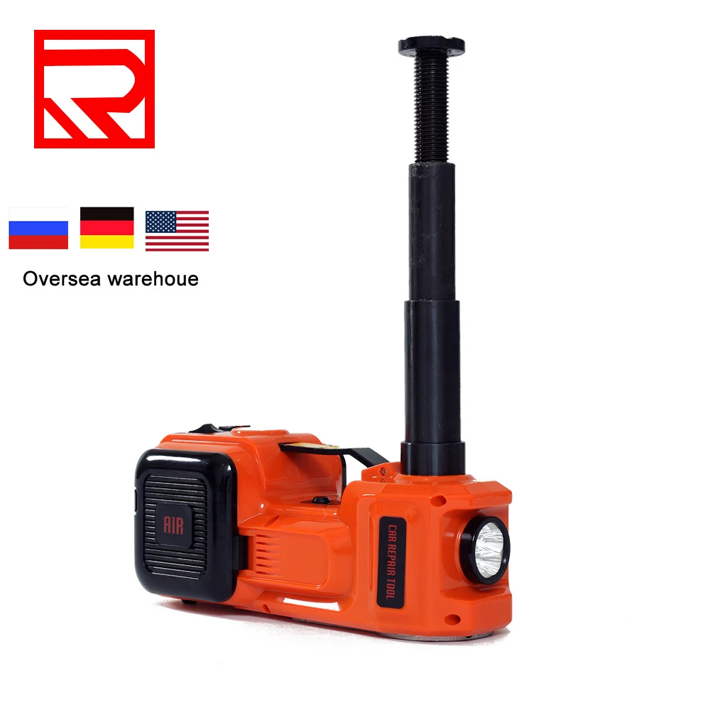free shipping portable two functions car hydraulic jack with compressor |