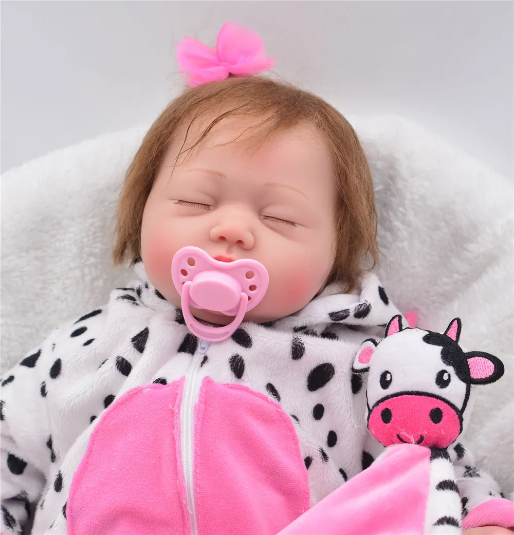 55 см Силиконовые Reborn куклы Baby живой реалистичный Boneca Bebe реалистичные настоящая