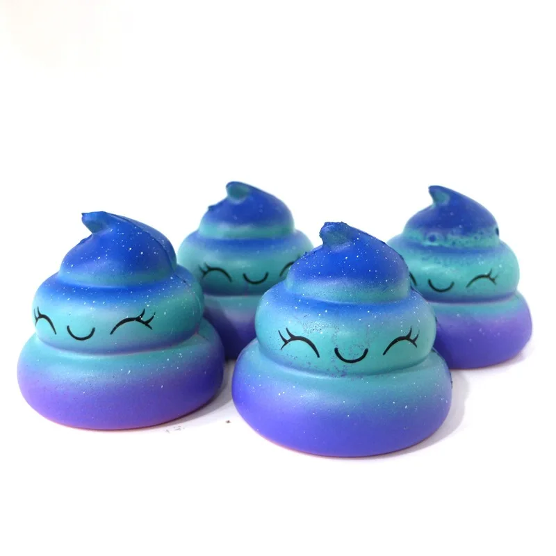 Забавная мини-игрушка 8,7 см galaxy Poo, медленно поднимающаяся игрушка, милый мультяшный каваи, антистрессовые игрушки для детей, новинка, забавные игрушки для розыгрыша