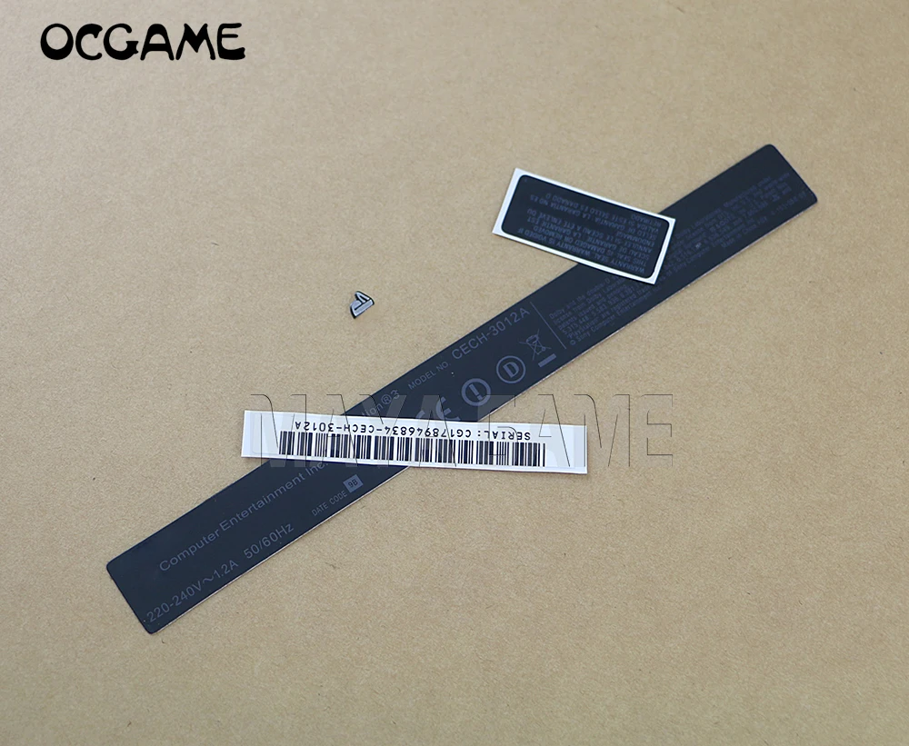 2 компл./лот CECH-3012A Корпус наклейка Shell этикетка уплотнения для playstation 3 PS3 консоли