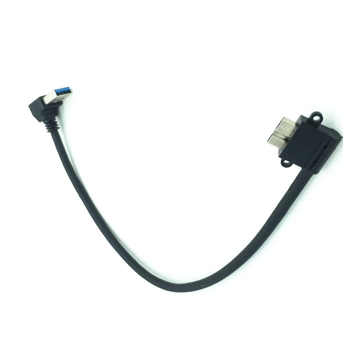 25 см USB 3 0 A 90 градусов вверх угол папа к Micro B левый короткий кабель|left angle|usb cable maleusb