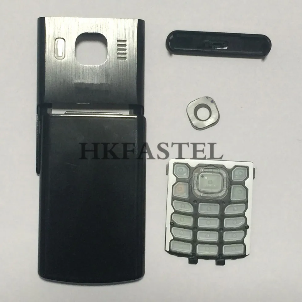 Hkfatel для Nokia 6500c 6500 классический черный полный корпус для мобильного телефона чехол+ английская арабская клавиатура