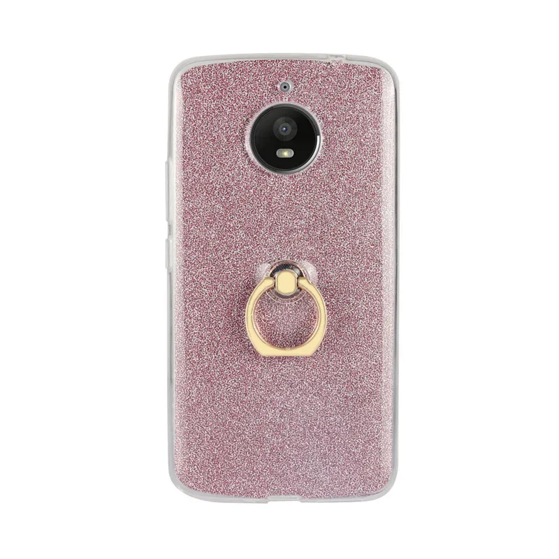 Чехол для телефона с поворотным кольцом и держателем пальцев Motorola Moto E4 Plus