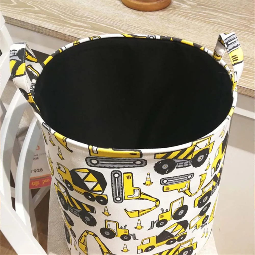 Folding Laundry Basket CartoonINS Storage Barrel Standing Toys Clothing Bucket Organizer Holder Dirty hamper | Игрушки и хобби