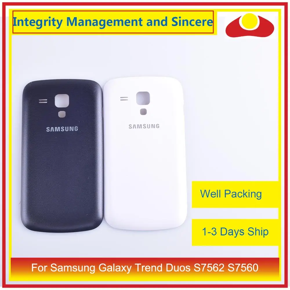 Оригинальный чехол для Samsung Galaxy Trend Duos S7562 7562 S7560 7560 запасная задняя крышка корпуса