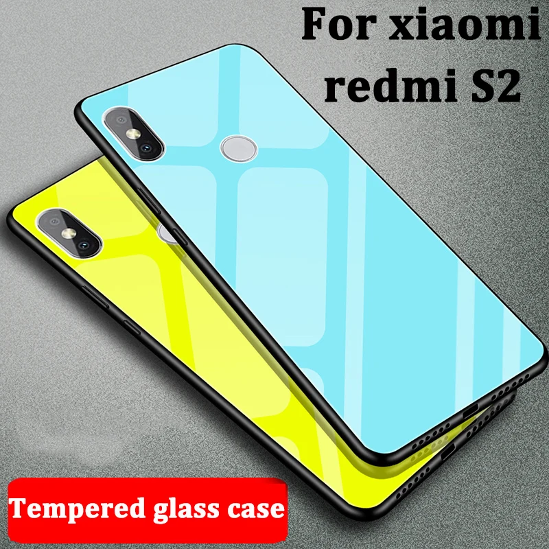 Модные закалённое Защитное стекло для Xiaomi Redmi S2 Стекло чехол RedmiS2 Защитная крышка