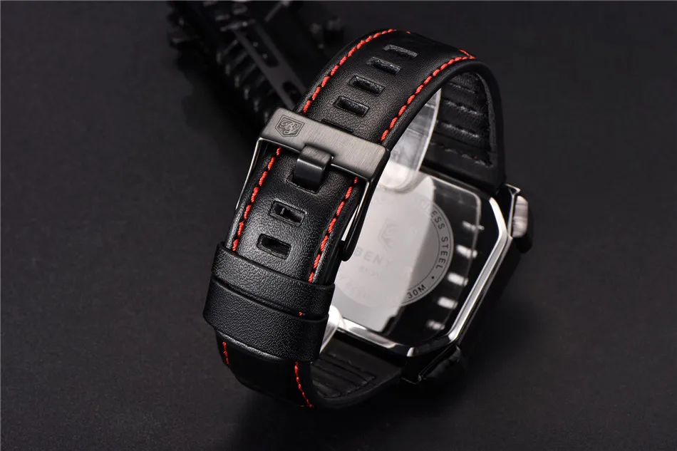 BENYAR Брендовые Часы Reloj Hombre для мужчин модные водостойкие кожаные кварцевые часы спортивные Relogio Masculino erkek коль saati