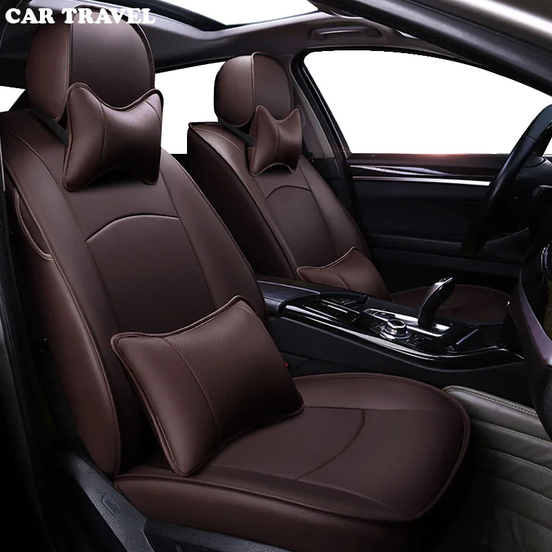 Deluxe Edition Автомобильный Дорожный чехол из натуральной кожи для renault logan LAGUNA captur kadjar fluence laguna scenic KOLEOS megane-cc - Название цвета: Deluxe Edition