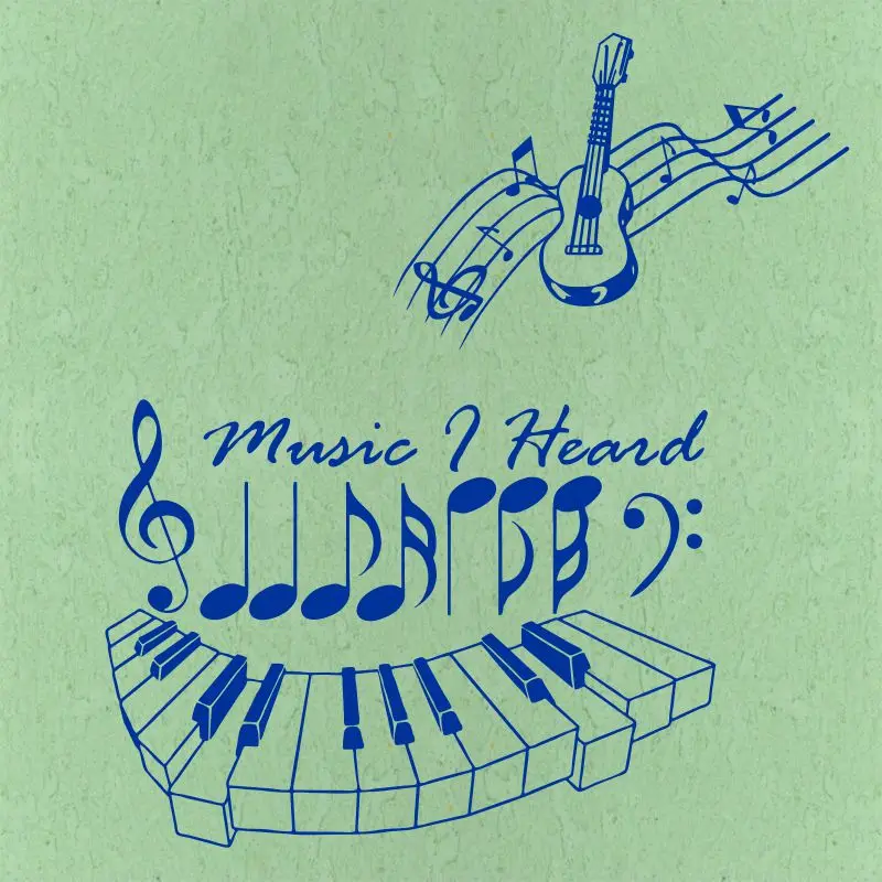 CHM DIY etiqueta де ла сравнению para entusiastas de la musica personalizo vinilo decoracion mu1782|Наклейки на стену| |