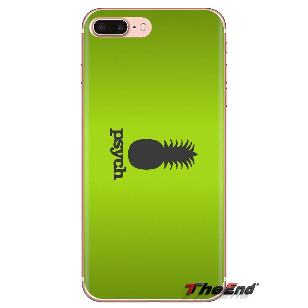 Для iPod Touch Apple iPhone 4 4S 5 5S SE 5C 6 6S 7 8 X XR XS Plus MAX мягкий прозрачный чехол с логотипом Psych Tv