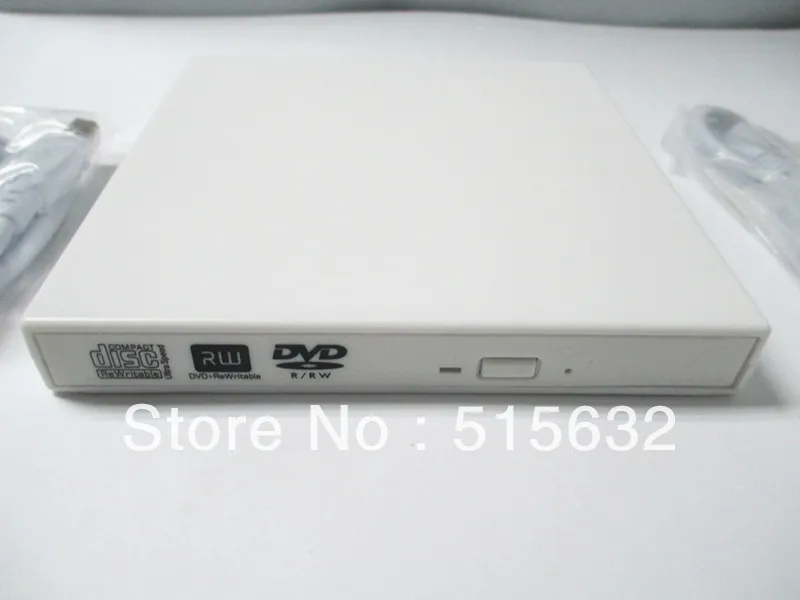 Новый внешний двухслойный USB 2 0 CD DVD DVDRW RW записывающий привод для всех ПК 100%