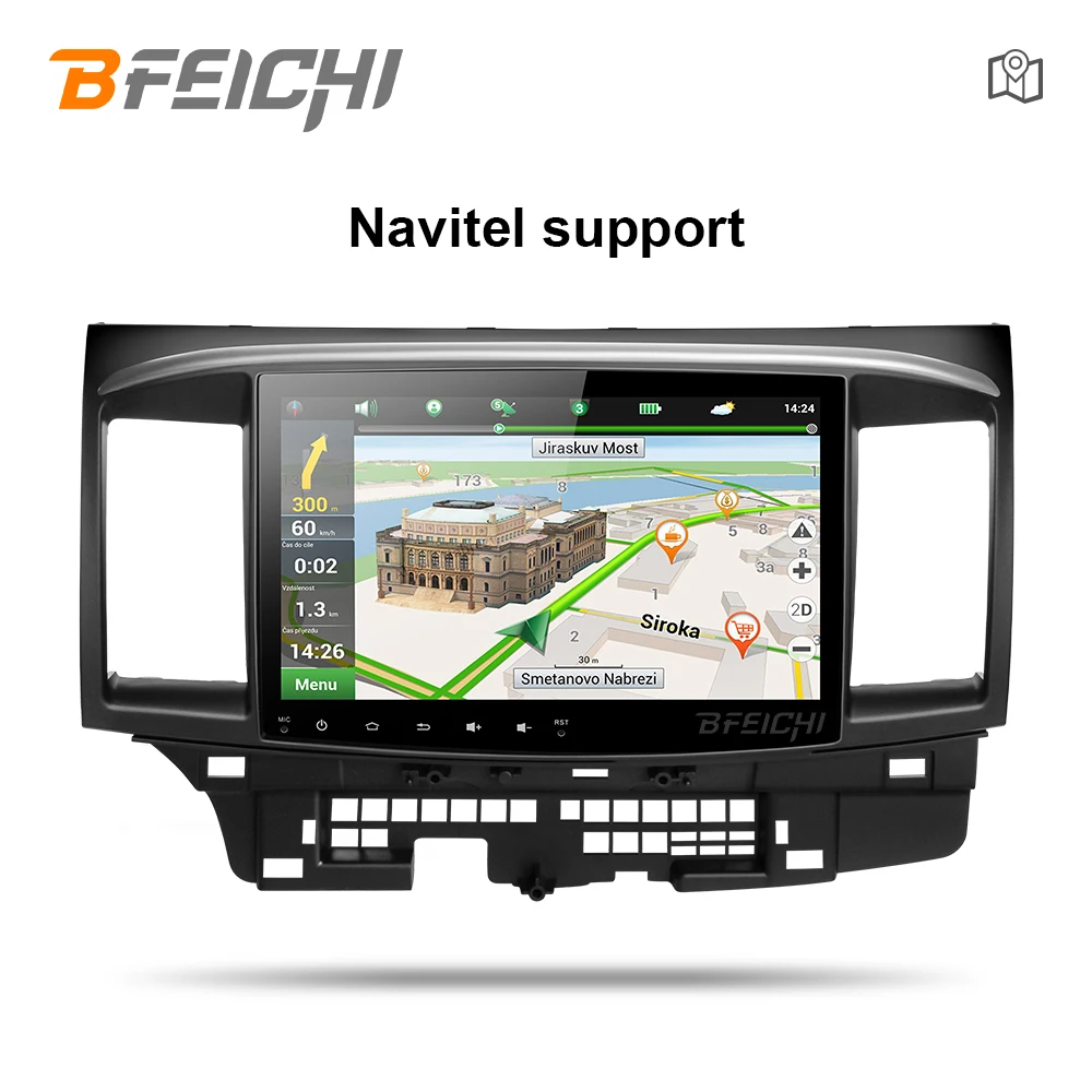 Bfeichi android 7 1 Автомобильная dvd навигационная система для Mitsubishi Lancer стерео