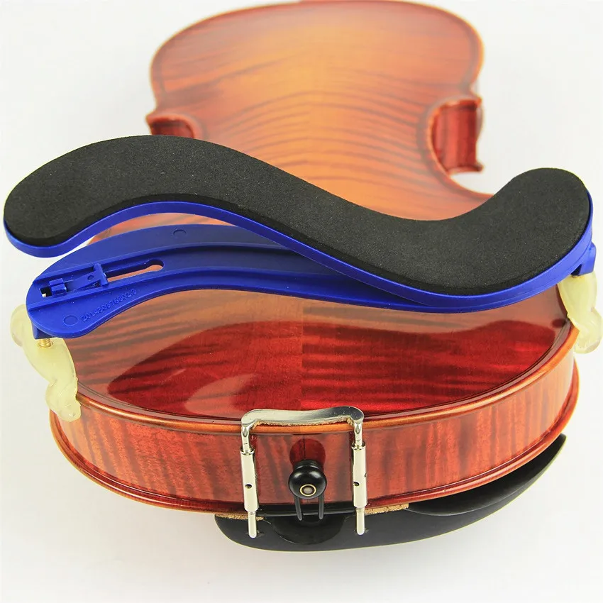 Бесплатная доставка качественная АБС-скрипка 3/4-4/4 Violino синяя регулируемая