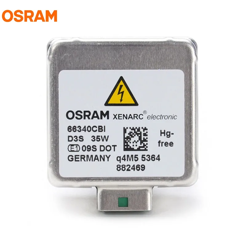 OSRAM D3S 35W 66340CBI 5000K холодный синий интенсивный HID OEM Лампа на 20% больше ксеноновая