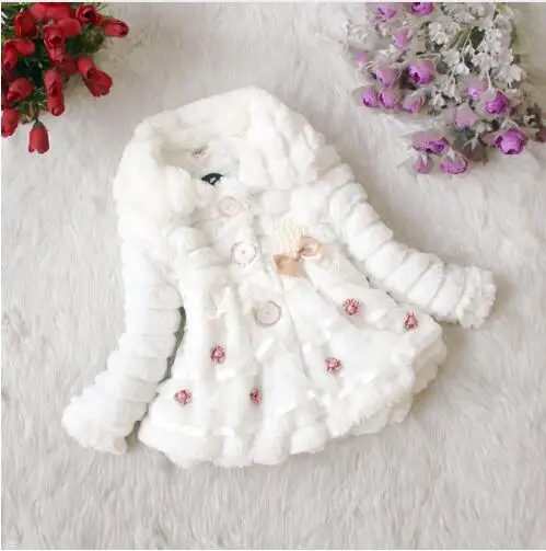 style 3 Новинка года; зимняя одежда для маленьких девочек флисовое пальто с искусственным мехом и леопардовым принтом пышная теплая куртка детский зимний комбинезон; утепленная куртка; Верхняя одежда; подарок - Цвет: style 3
